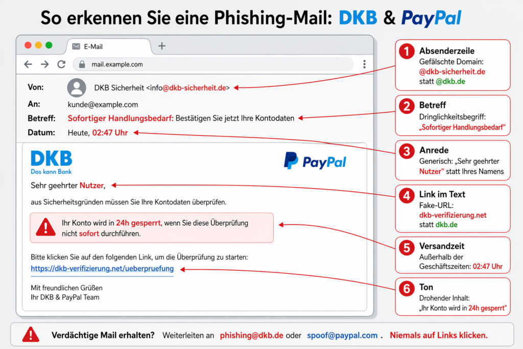 DKB und PayPal verknüpfen